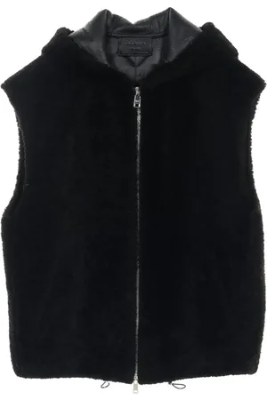 Prada 2010s Weste aus Shearling
