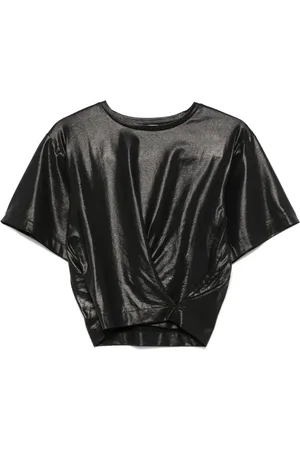 NUDE Laminiertes T-Shirt