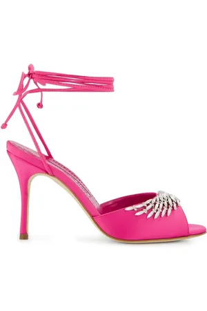 Manolo Blahnik Plumena Sandalen 90mm