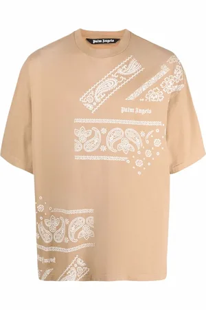 Palm Angels T-Shirt mit Bandana-Print