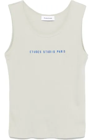 Etudes Geripptes Études Tanktop