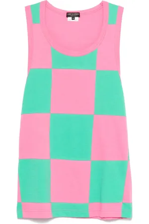 Comme des Garçons Tanktop mit Karomuster