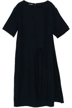 Emporio Armani Minikleid mit seitlicher Schnürung