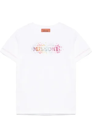 Missoni T-Shirt mit Logo-Verzierung