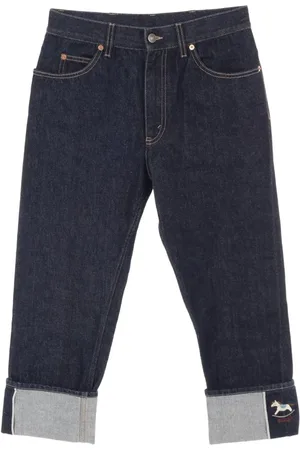 Gucci 2010s Jeans mit Pferdestickerei