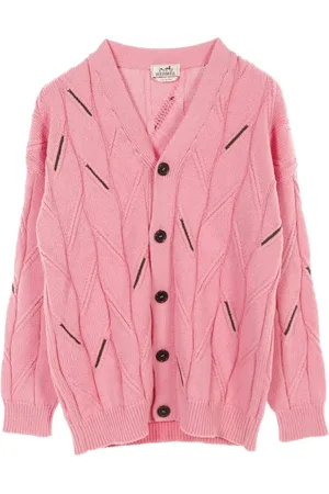 Hermès 2010s Cardigan mit Zopfmuster