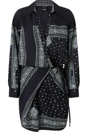 Pinko Minikleid mit Bandana-Print