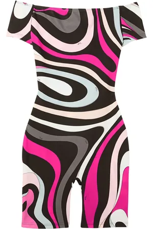 Puccini Jumpsuit mit Marmo-Print