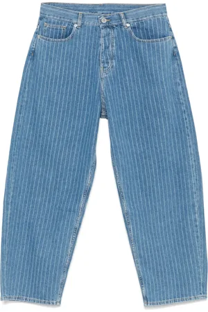 Drôle de Monsieur Le Jean Baggy Rayures Jeans