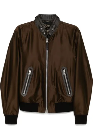 Tom Ford Bikerjacke aus Faille