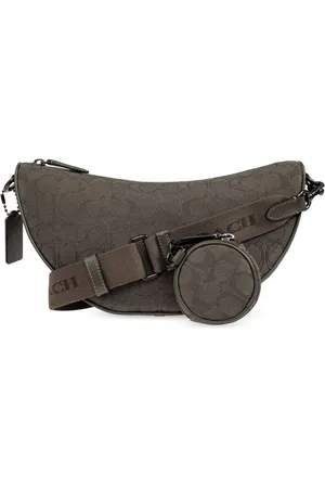 Coach Schultertasche mit Monogramm
