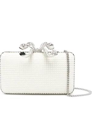 Self-Portrait Pearl Box Clutch