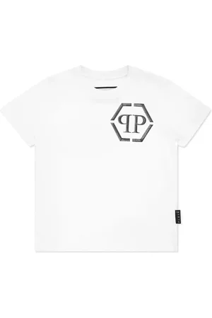 Philipp Plein T-Shirt mit Hexagon-Print