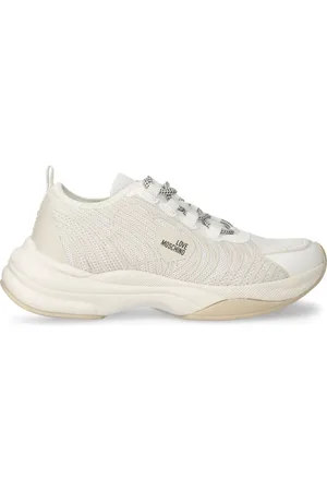 Moschino Sneakers mit Mesh-Einsätzen