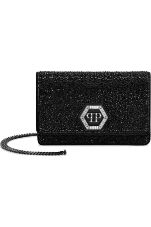 Philipp Plein Mini Schultertasche mit Hexagon-Logo