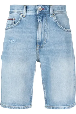 Tommy Hilfiger Brooklyn Jeans-Shorts im Distressed-Look