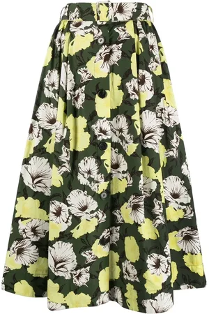 Msgm Rock mit Camouflage-Print