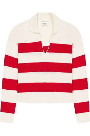 LANEUS Gestricktes Poloshirt