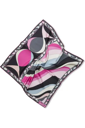 Puccini Seidenschal mit Iride-Print