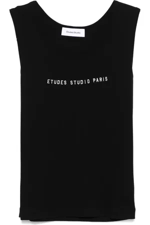 Etudes Geripptes Études Tanktop