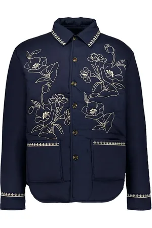 Baziszt Hemdjacke mit Stickerei