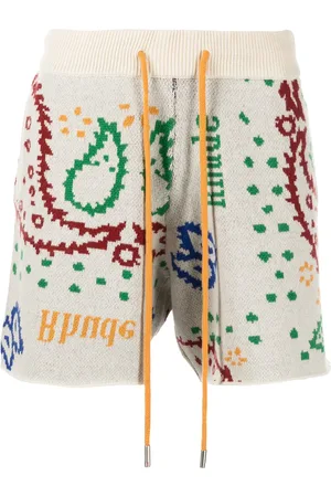 Rhude Gestrickte Intarsien-Shorts