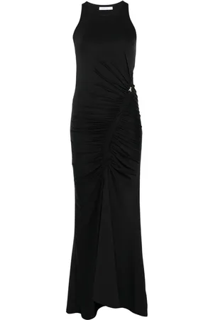 Patrizia Pepe Gerafftes Maxikleid