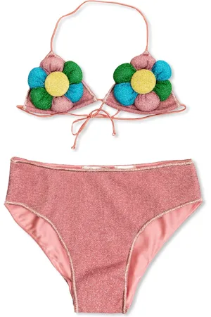 Oseree Bikini mit Blumenapplikation