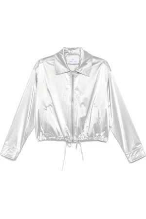 Manuel Ritz Jacke mit Metallic-Optik