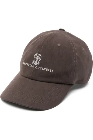 Brunello Cucinelli Baseballkappe mit Logo-Stickerei