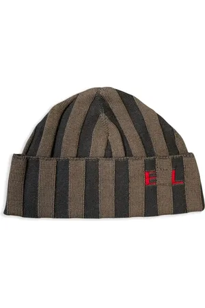 ECKHAUS LATTA Gestreifte Beanie