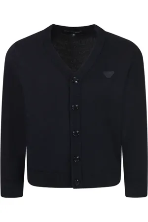 Emporio Armani Cardigan aus Baumwoll-Wollgemisch