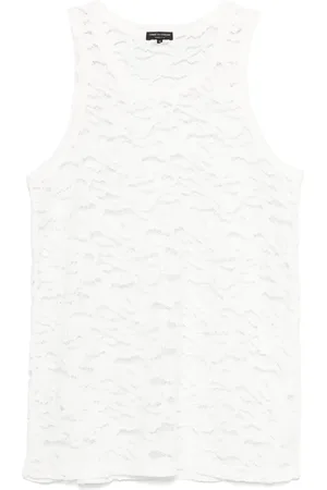 Comme des Garçons Trägershirt aus Spitze