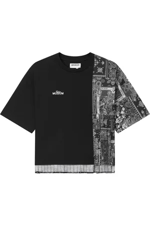 Musium Div. T-Shirt mit Bandana-Print