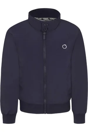 Trussardi Bomberjacke mit Logo-Stickerei
