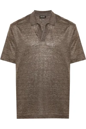 Ermenegildo Zegna Poloshirt aus Leinen