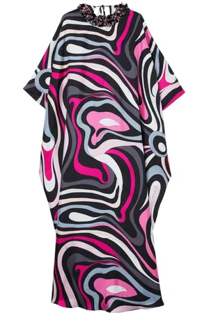 Puccini Kleid mit Marmo-Print