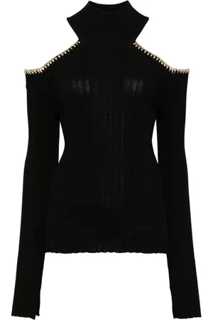 Ganni Oberteil mit Cut-Outs