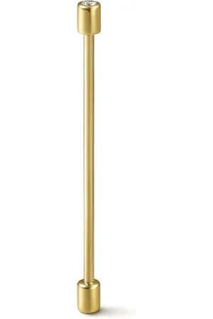 SHIHARA 18kt Twist Pin 03 Gelbgoldohrring