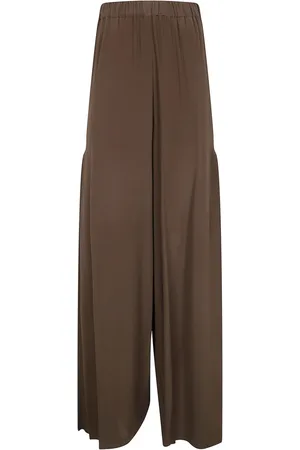 PIERANTONIO GASPARI Wide-Leg-Hose aus Seide