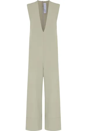 Gloria Coelho Jumpsuit mit V-Ausschnitt