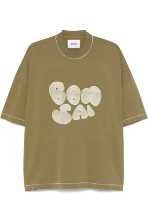 BONSAI T-Shirt mit Logo-Stickerei