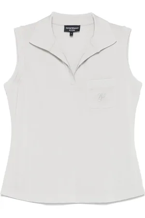 Emporio Armani Tanktop mit Logo-Stickerei