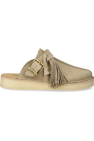 Clarks Trek Mule Slipper aus Wildleder