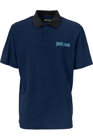 Roberto Cavalli Poloshirt mit Logo-Stickerei