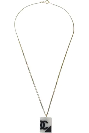 CHANEL 2005 Halskette mit Cambon Ligne-Anhänger