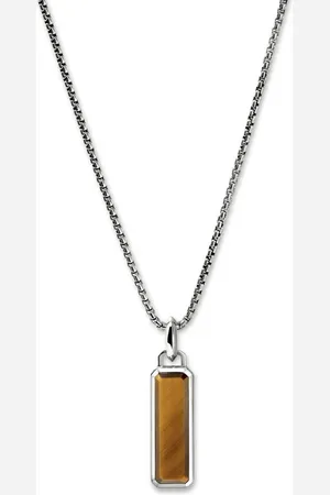 John Hardy Tiger Eye Talisman Halskette