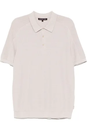 Michael Kors Strukturiertes Mouline-Poloshirt