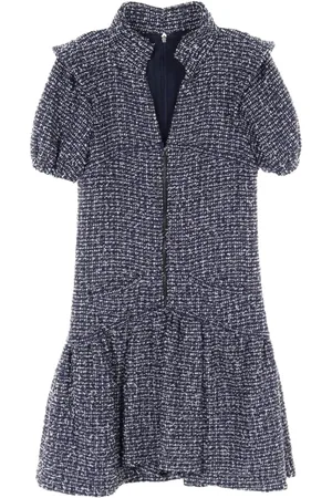 CHANEL 1986-1988 Tweed-Kleid