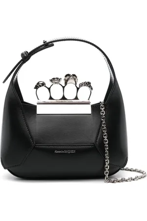 Alexander McQueen Mini Jewelled Hobo Handtasche